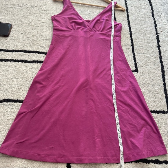 PATAGONIA Pink V-neck Crossover Dress - Picture 10 of 10